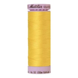 2263 - Vibrant Yellow Silk Finish Cotton 50 Thread