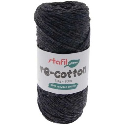 108077-12 - Recycled Cotton Yarn - Anthracite