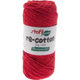 108077-14 - Recycled Cotton Yarn - Red