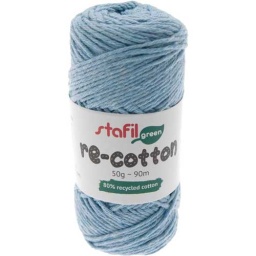 108077-20 - Recycled Cotton Yarn - Baby Blue