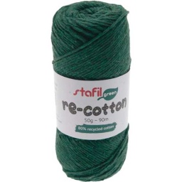 108077-22 - Recycled Cotton Yarn - Dark Green