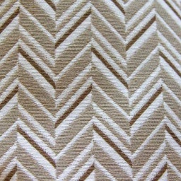 249765-03 - Jacquard Fabric (Brown Zig Zag)